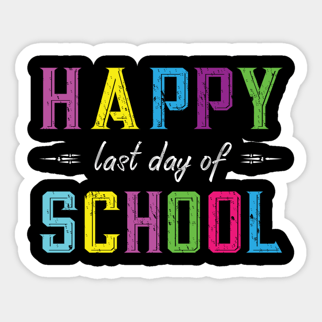 Happy last day of school Sticker by amramna